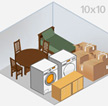 10 by 10 Storage Unit